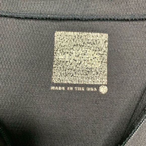The North Face Mens Medium Lightweight 1/4 Zip Black Long Sleeve Pullover - Picture 4 of 8